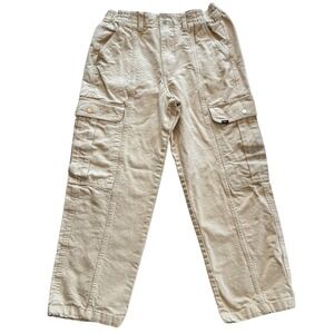 Vans Sand Beige Skater Y2K Streetwear Utility Minimalist Cargo Pants Size M